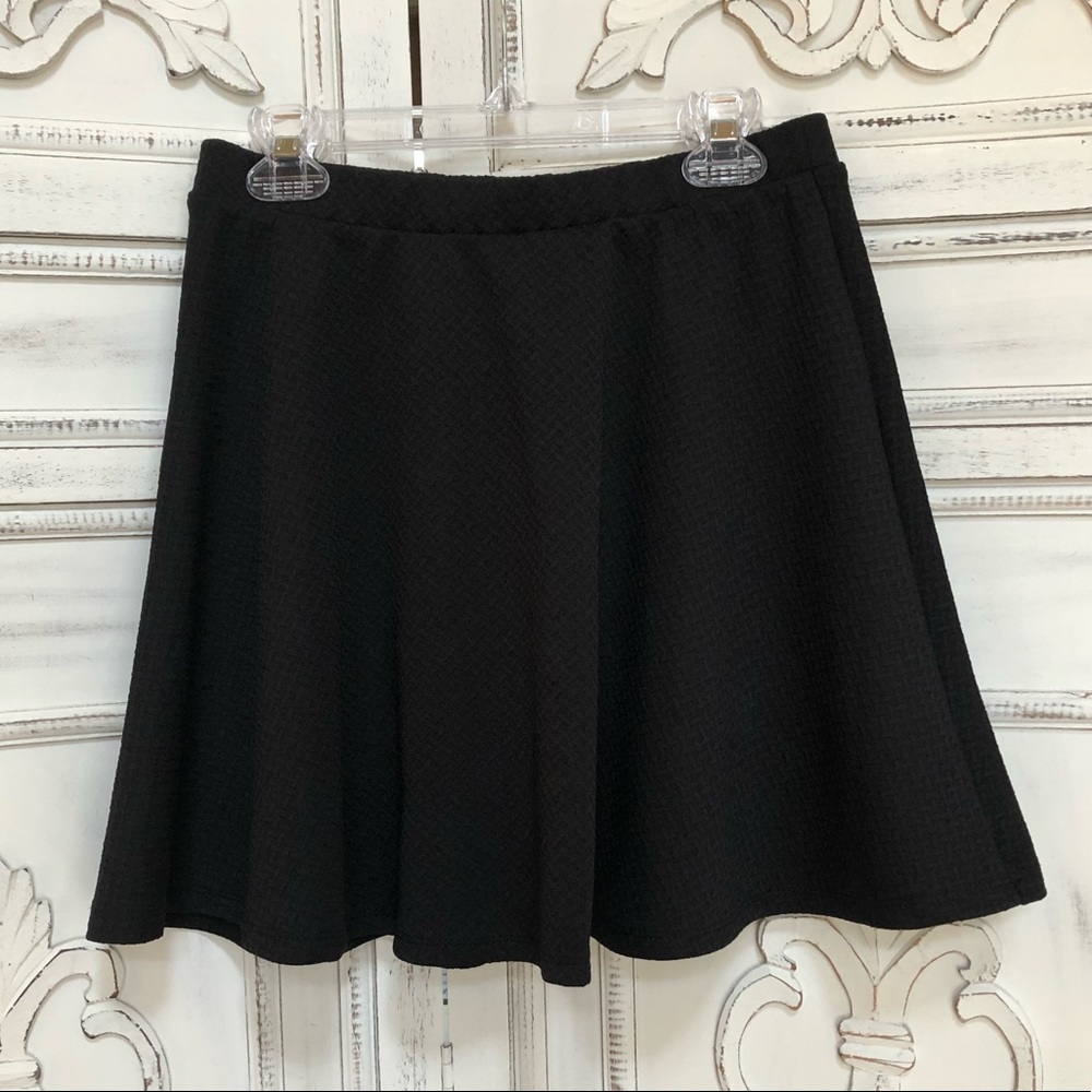 Black Skater Skirt